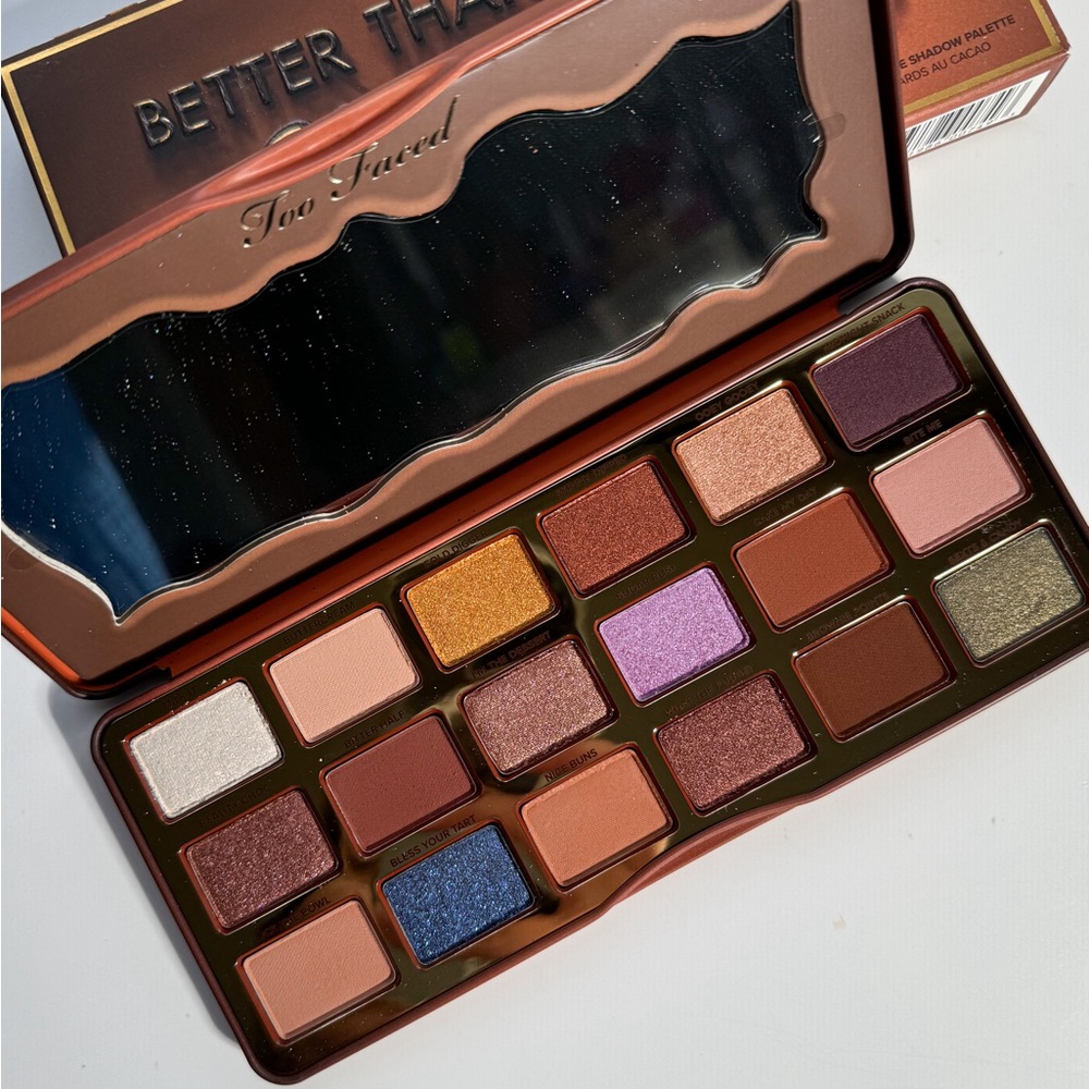 New in box Too Faced Better Than Chocolate Eyeshadow Pallete - never used